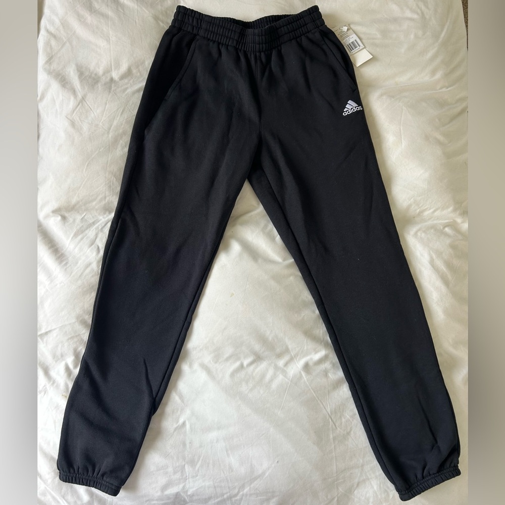 Adidas Black Jogger Sweatpants – Boys 14/16 (Large) – NWT